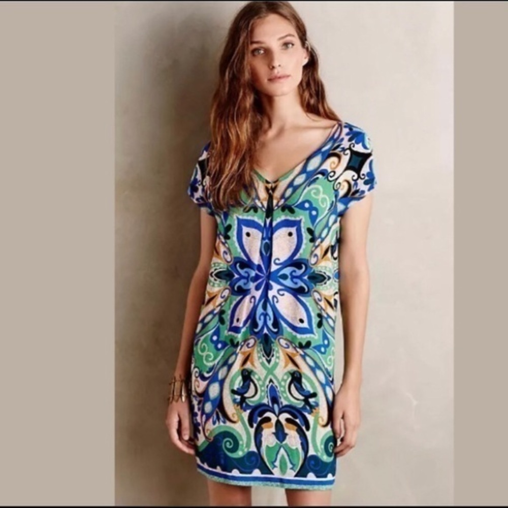 Anthropologie Maeve Bird Folksong‎ Dress XS